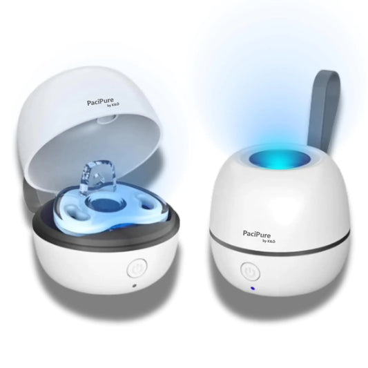 PaciPure by KILÖ – UV Portable Pacifier Sanitizer – Compact UV Light Cleaner for Baby Pacifiers and Small Items – Travel-Friendly On-The-Go & BPA-Free