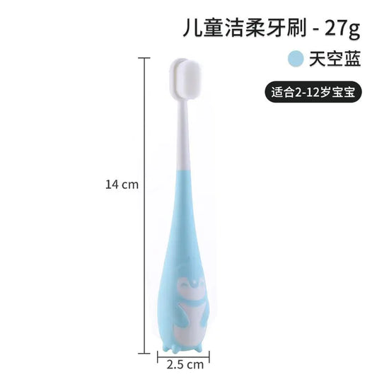 U-Shaped Silicone Toothbrush for Kids Ages 2-12