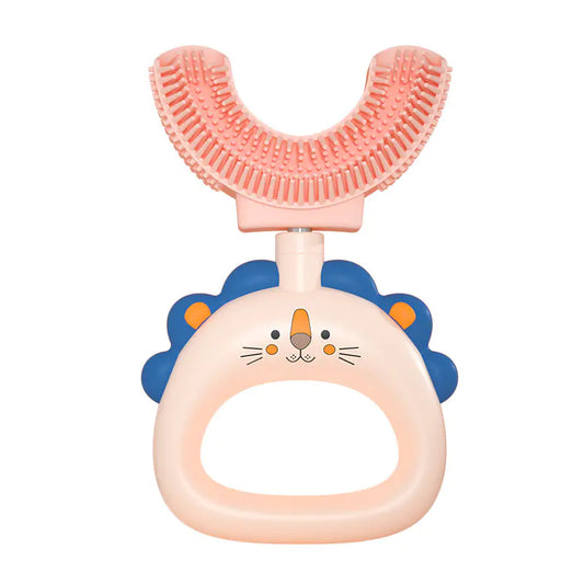 U-Shaped Silicone Toothbrush for Children